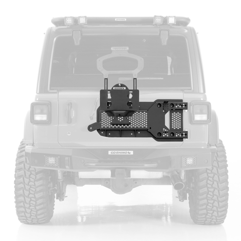Rockline Body Mount Tire Carrier For JL and JLU
