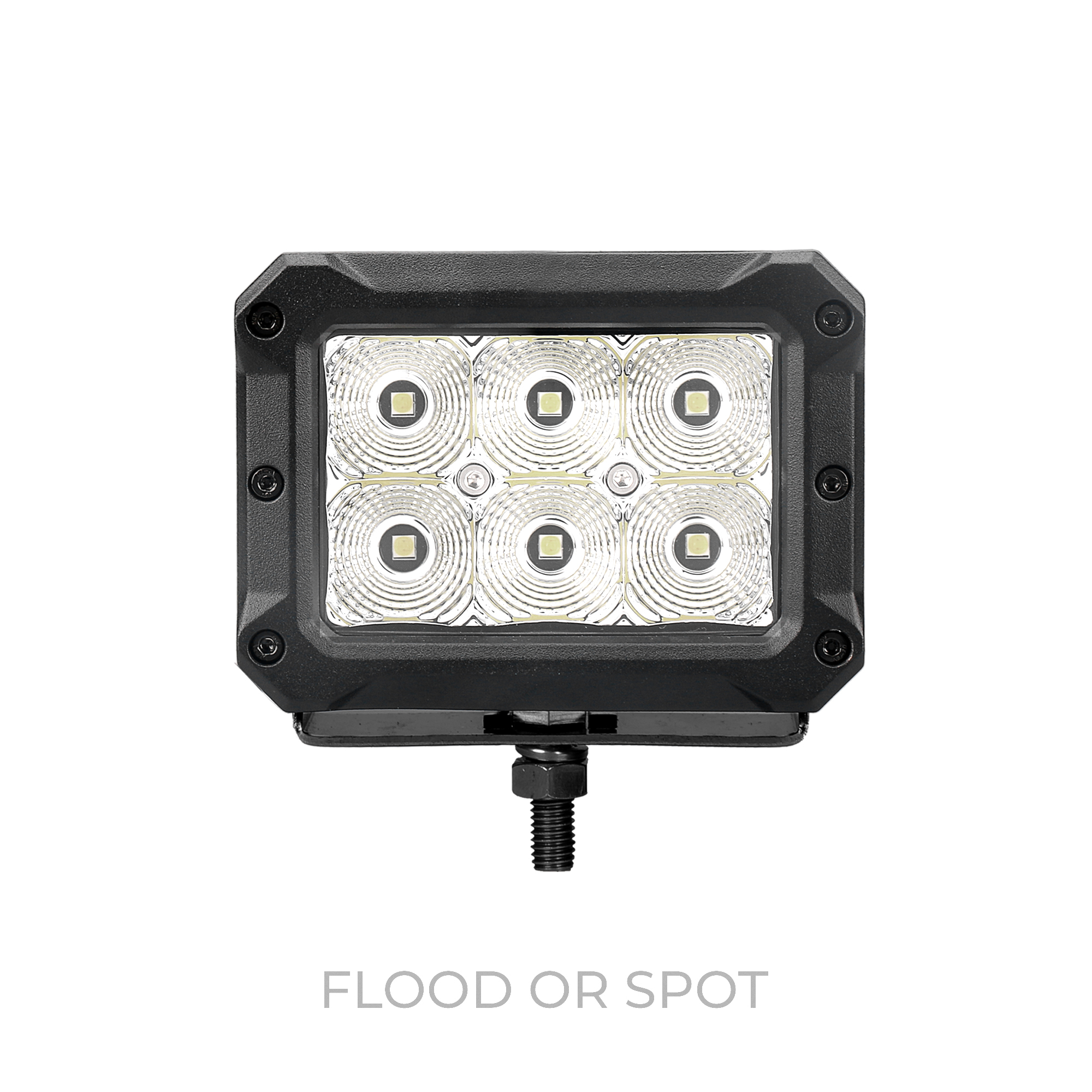 4x3 Rectangular 6-LED Light Pods