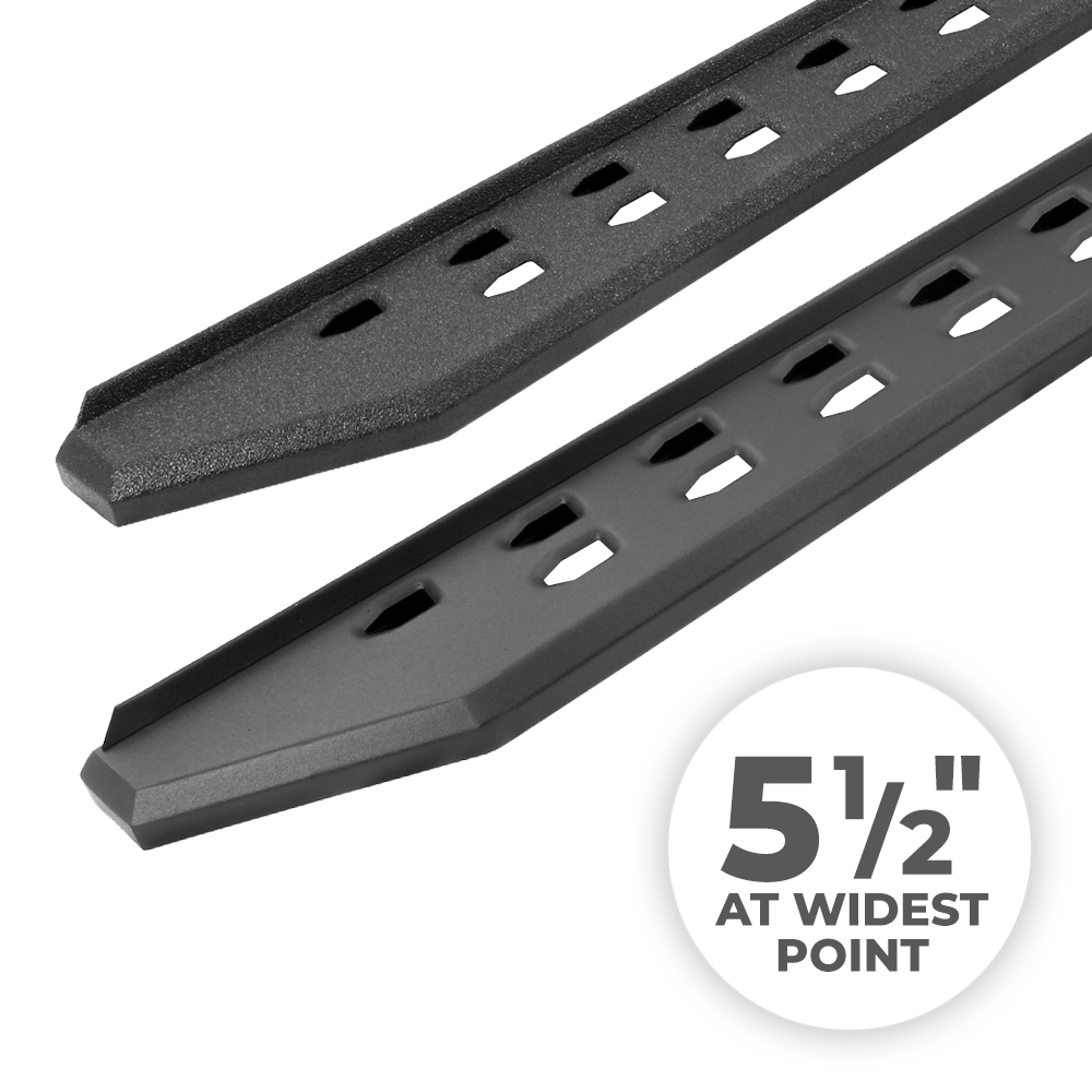 RB20 Slim Line Running Boards - Complete Kit with Brackets