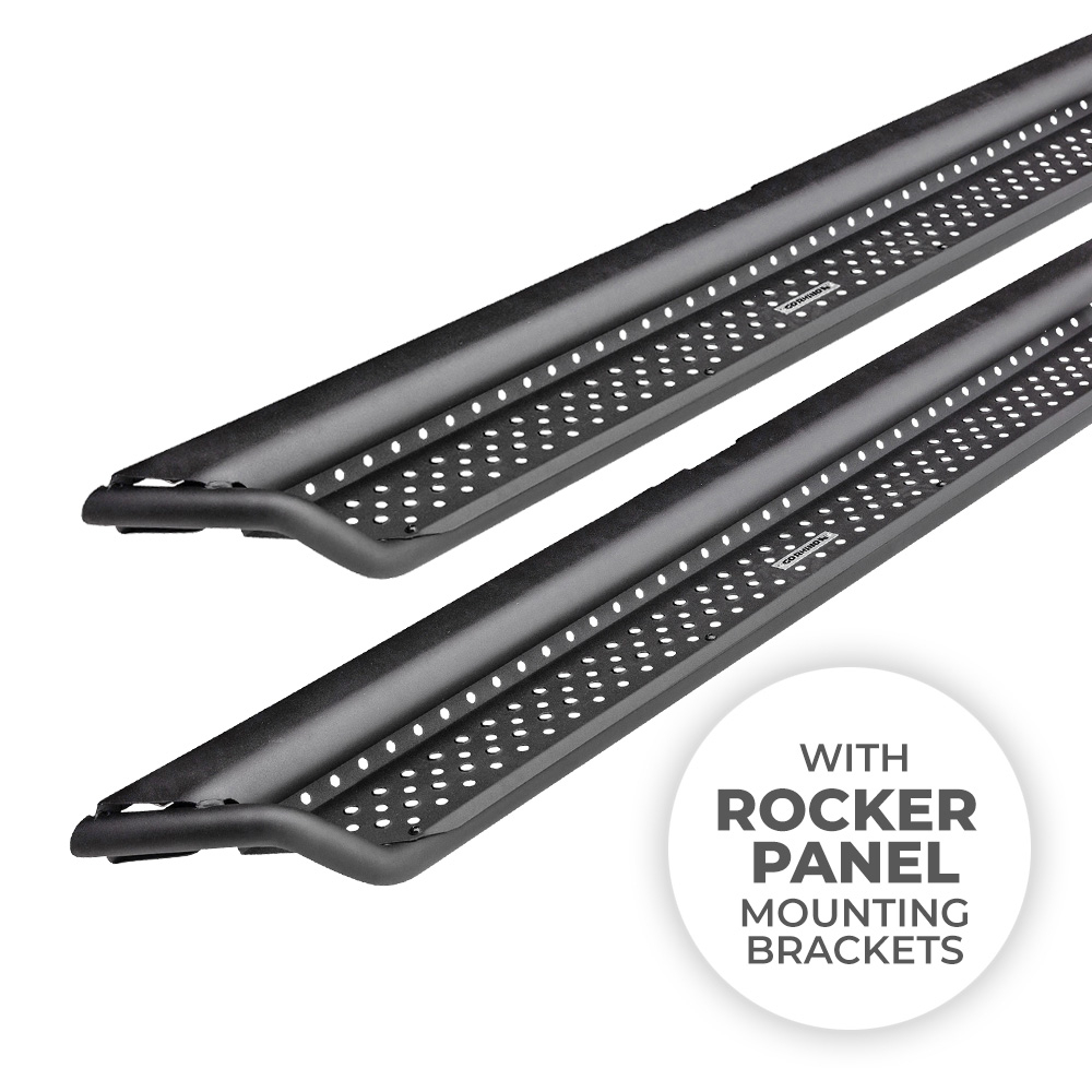 Dominator Xtreme D1 Side Steps - Complete Kit with Brackets