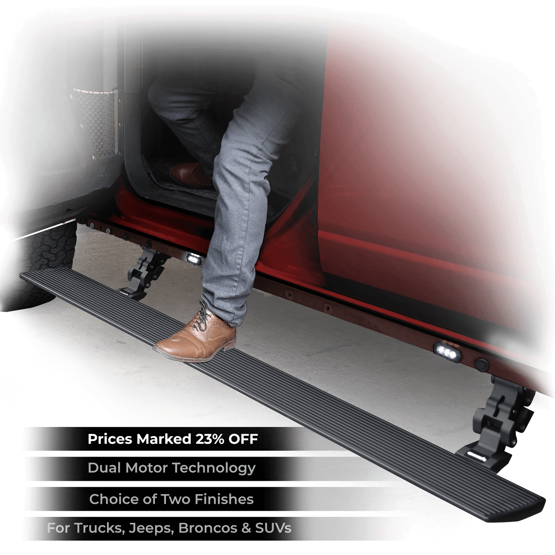 E1 Electric Running Boards