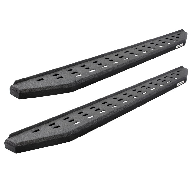 Go Rhino - RB20 Running Boards w/Mounting Brackets, 2 Pairs Drop Steps Kit