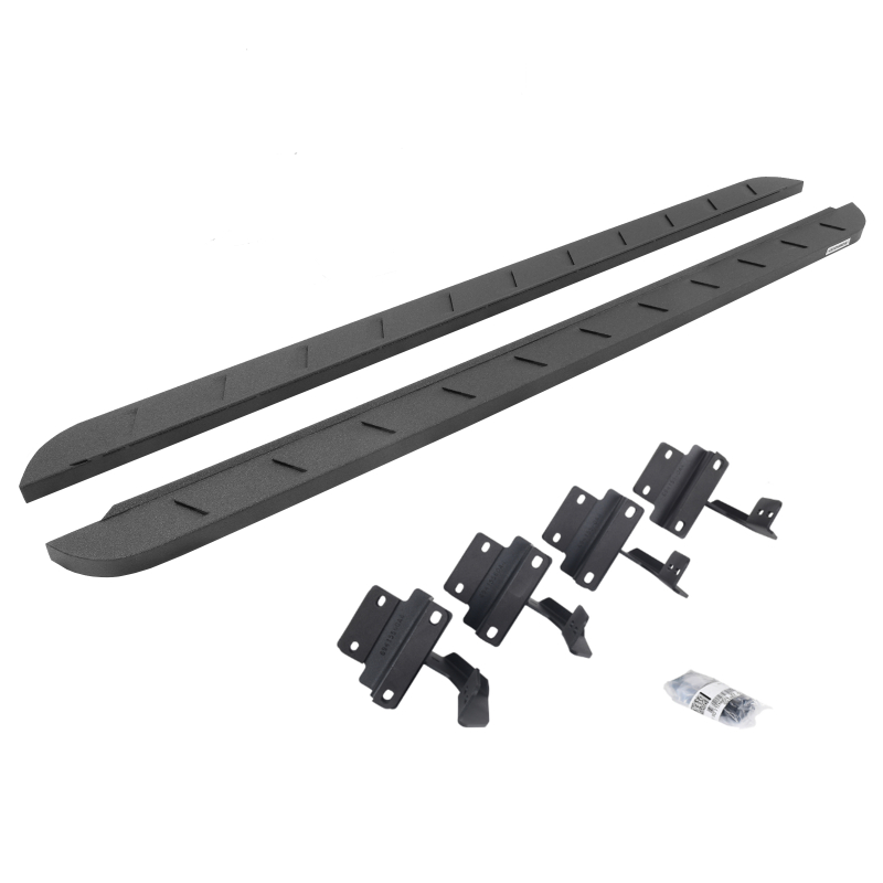 Go Rhino - RB10 Slim Line Running Boards w/Mounting Brackets Kit