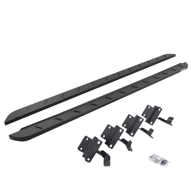 Go Rhino - RB10 Slim Line Running Boards w/Mounting Brackets Kit