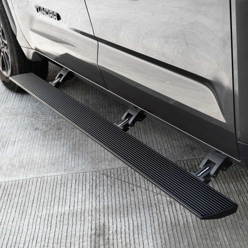 Go Rhino - E1 Electric Running Board Kit - Three Brackets Per Side