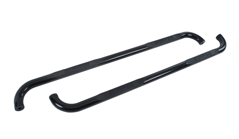 Go Rhino - 4000 Series 3" Round Side Steps Kit w/Step Bars+Mounting Brackets