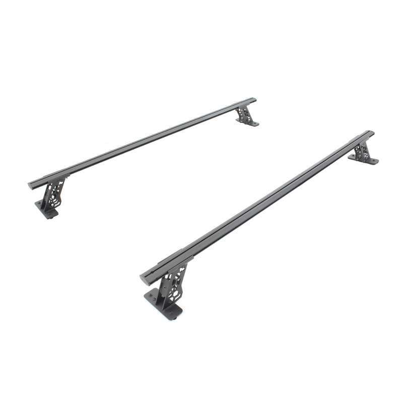 Go Rhino - XRS Cross Bars - Bed Rail Kit for Full/Mid Sized Trucks w/Tonneau Cover T-Tracks