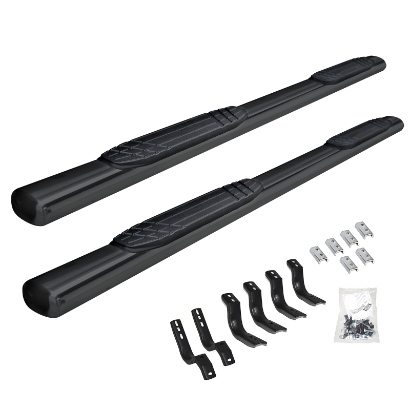 Go Rhino - 4" OE Xtreme Side Steps - Step Bars w/Mounting Brackets