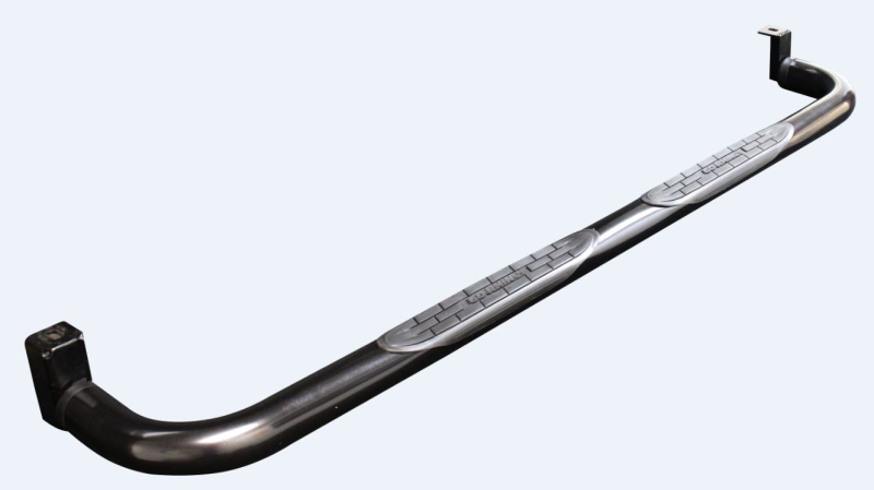 Go Rhino - 4000 Series 3" Round Side Steps Kit w/Step Bars+Mounting Brackets