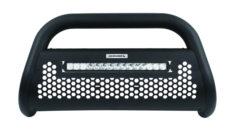 Go Rhino - RC2 LR Bull Bar with Mounting Brackets, Single Row 20" LED Light Bar Kit
