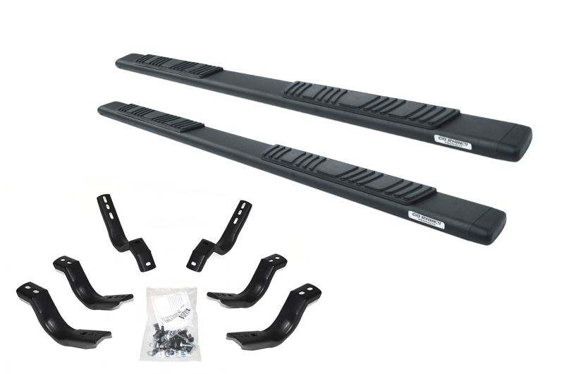 Go Rhino - 5" OE Xtreme Low Profile Side Steps - Step Bars w/Mounting Brackets