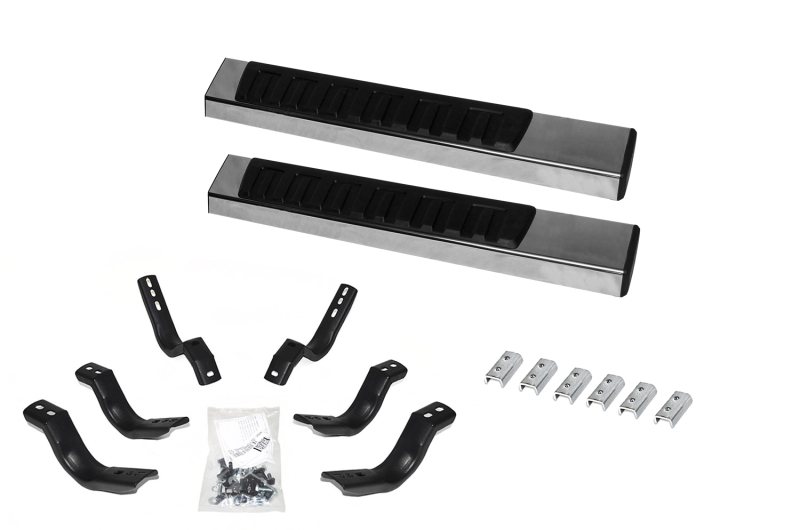 Go Rhino - 6" OE Xtreme II Side Steps - Step Bars w/Mounting Brackets