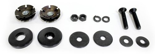 Go Rhino - 3000 Series Plug Kit, Black powdercoat finish