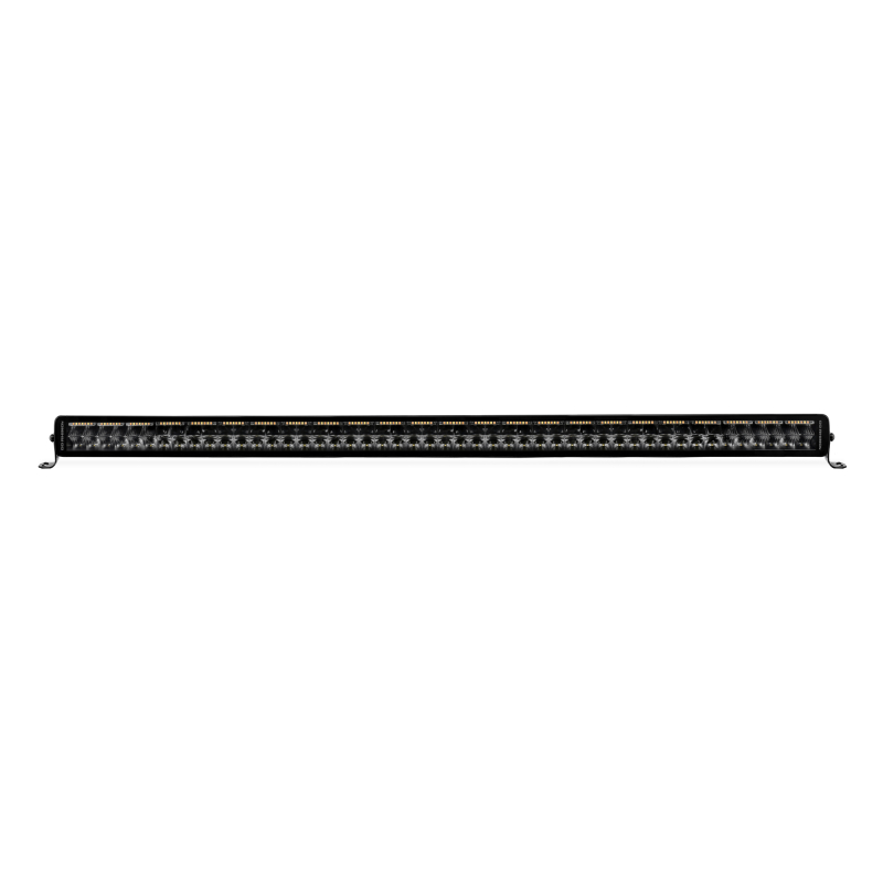 Go Rhino - Blackout Combo Series LED Lights - 50" Double Row LED Light Bar With Amber Lighting