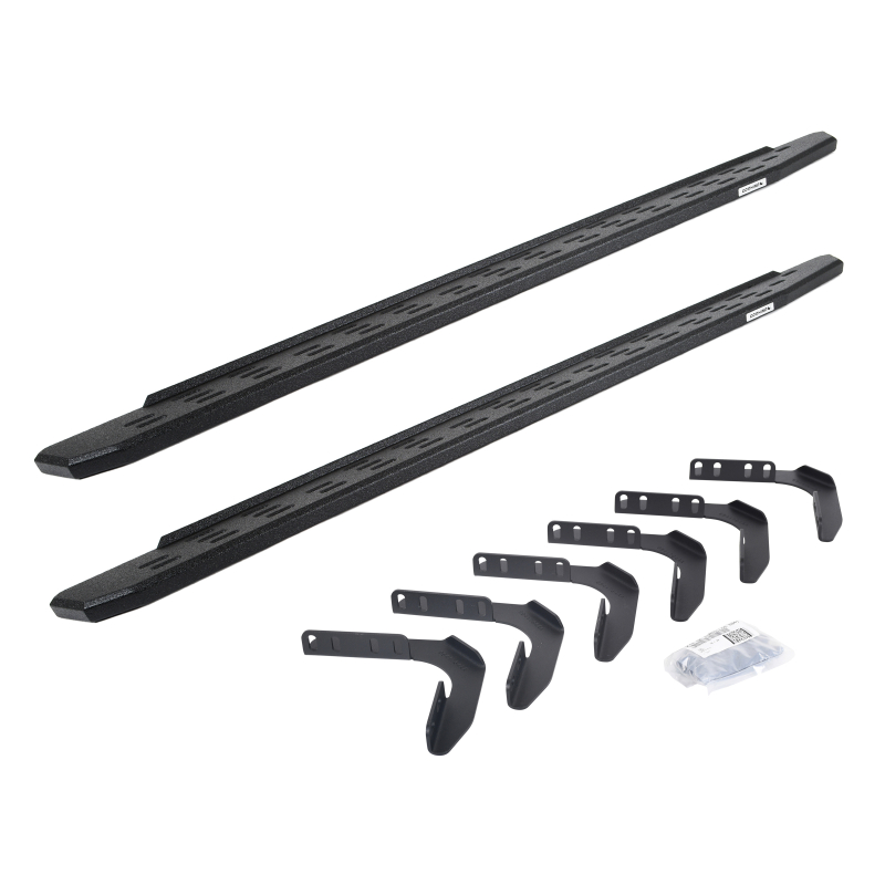 Go Rhino - RB10 Running Boards w/Mounting Brackets Kit - Crew Max