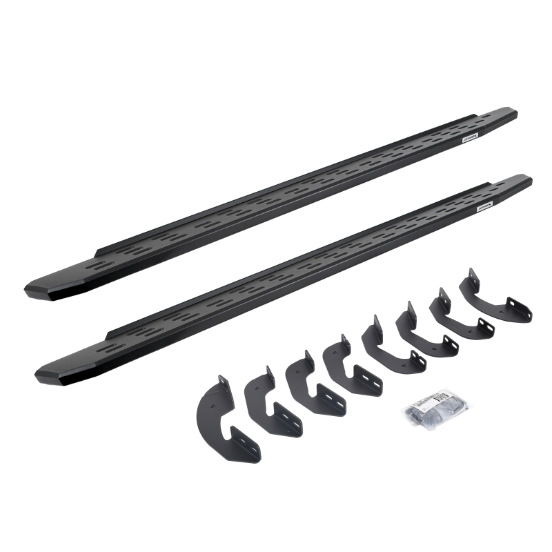Go Rhino - RB30 Running Boards w/Mounting Bracket Kit - Crew Max Only