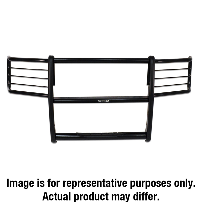 Go Rhino - 3000 Series StepGuard Grille Guard with Brush Guards