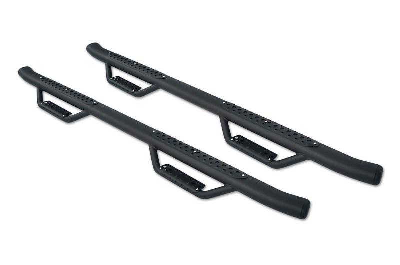 Go Rhino - Dominator D4 Cab-Length Side Steps W/Mounting Brackets Kit - Gas- Crew Cab Only