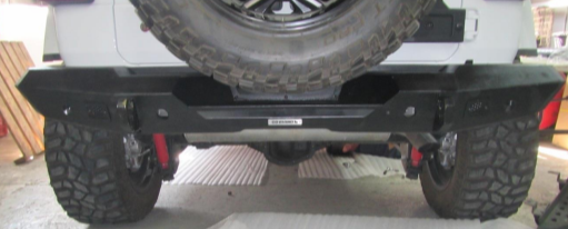 Go Rhino - Trailline Rear Full Width Bumper for Jeep Wrangler JL