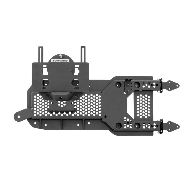 Go Rhino - Rockline Low Profile Body Mount Tire Carrier For Jeep