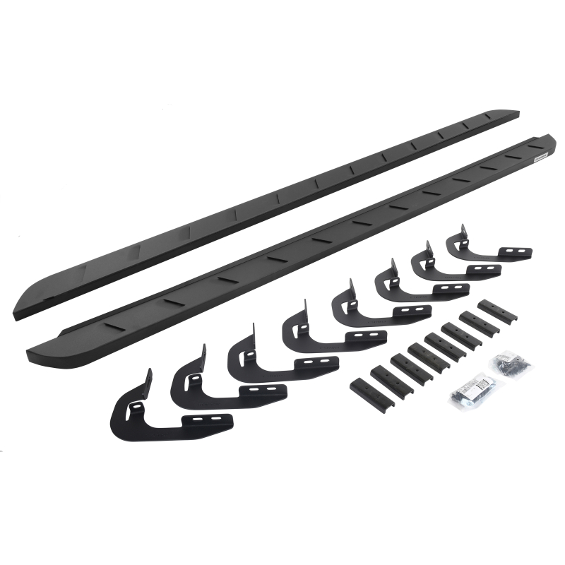 Go Rhino - RB10 Slim Line Running Boards w/Mounting Brackets Kit