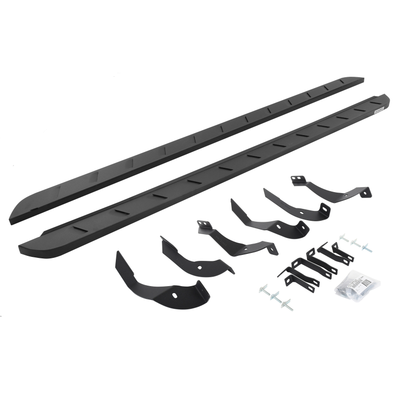 Go Rhino - RB10 Slim Line Running Boards w/Mounting Brackets Kit