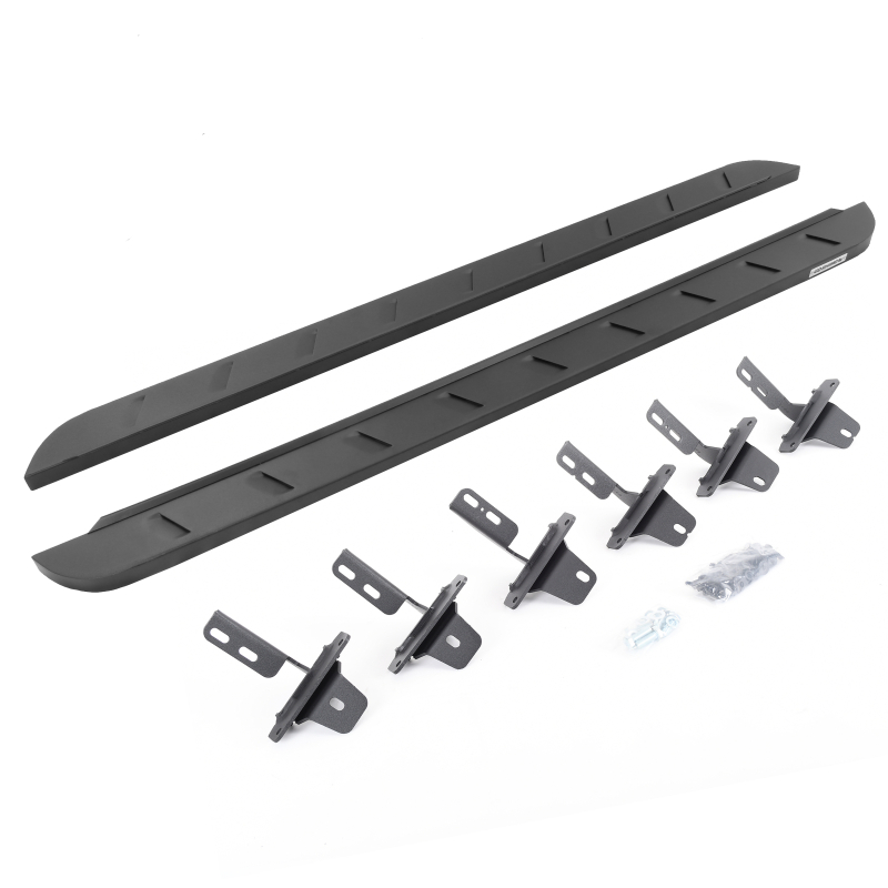 Go Rhino - RB10 Slim Line Running Boards w/Mounting Brackets Kit