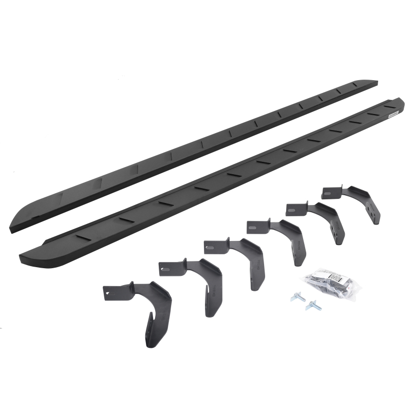 Go Rhino - RB10 Slim Line Running Boards w/Mounting Brackets Kit