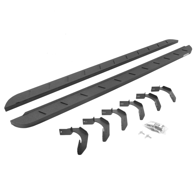 Go Rhino - RB10 Slim Line Running Boards w/Mounting Brackets Kit