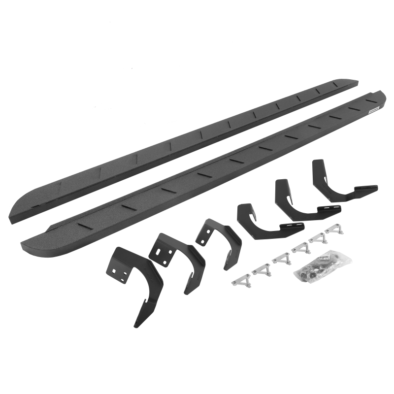 Go Rhino - RB10 Slim Line Running Boards w/Mounting Brackets Kit