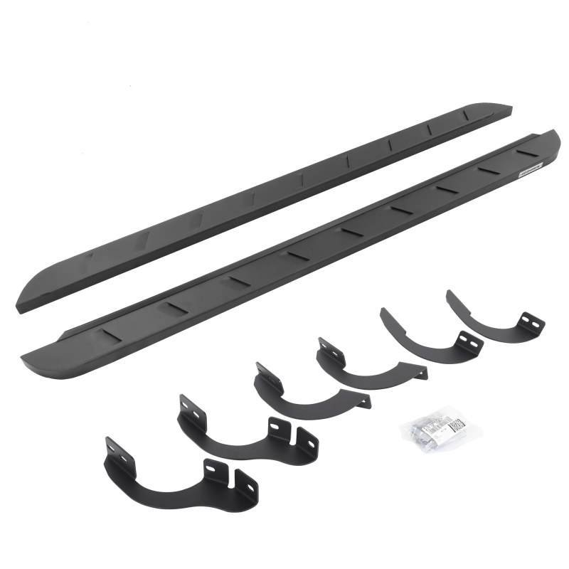 Go Rhino - RB10 Slim Line Running Boards w/Mounting Brackets Kit