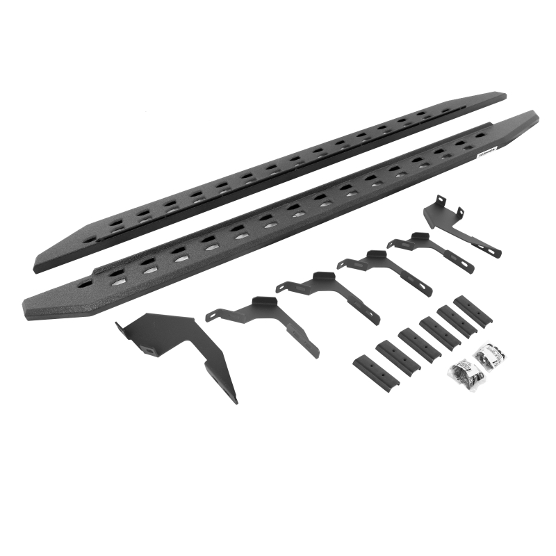 Go Rhino - RB20 Slim Line Running Boards w/Mounting Bracket Kit