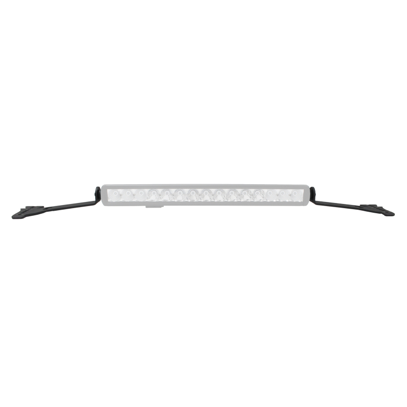 Go Rhino - XE Hood Hinge LED Light Mount for Jeep JL/JT - Fits 20" Single Row LED Bar