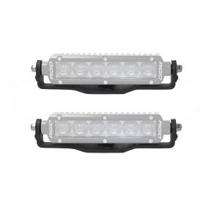 XE Center Hood LED Light Mounts for Jeep JL/JT - Fits 6" Single Row LED Light Bar