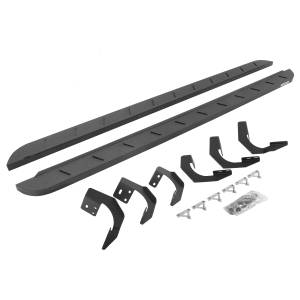 RB10 Slim Line Running Boards w/Mounting Brackets Kit