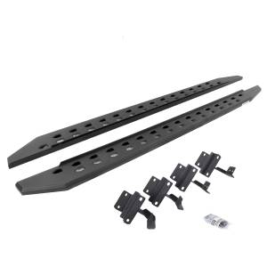 RB20 Slim Line Running Boards w/Mounting Brackets Kit