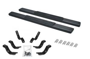 5" OE Xtreme Low Profile Side Steps - Step Bars w/Mounting Brackets
