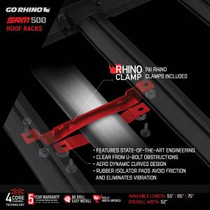 Go Rhino - SRM500 - Dual Rail Kit for 65" Long Rack - Image 6