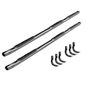 415 Side Steps w Mounting Brackets Kit - Wheel-to-Wheel - Crew Cab - Short Bed