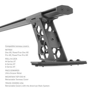 Go Rhino - XRS Cross Bars - Bed Rail Kit for Full/Mid Sized Trucks w/Tonneau Cover T-Tracks - Image 9