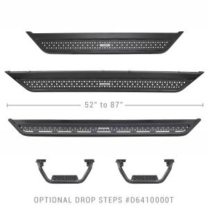 Go Rhino - Dominator Xtreme D6 Side Steps - 57" Long - SIDE BARS ONLY - Image 2