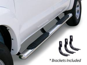 Go Rhino - 4" OE Xtreme Side Steps with Mounting Brackets Kit - Double Cab Only - Image 2