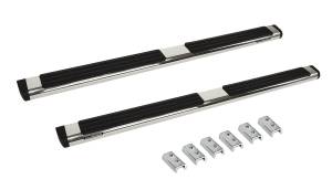 6" OE Xtreme Side Steps - Step Bars w/Mounting Brackets