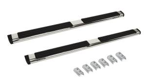 6" OE Xtreme Side Steps - Step Bars w/Mounting Brackets