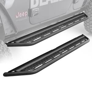 Go Rhino - Dominator Xtreme D6 Side Steps with Rocker Panel Mounting Brackets Kit - Image 2
