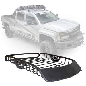 Go Rhino - SR10 Tubular Steel Roof Rack with Black Fairings - 48" Long - Image 2