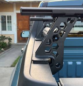 Go Rhino - XRS Cross Bars - Truck Bed Rail Kit for Mid-Sized Trucks without Tonneau Covers - Image 13