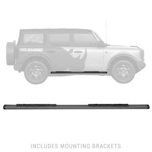 Go Rhino - 5" OE Xtreme Low Profile Side Steps - Step Bars w/Mounting Brackets - Image 3