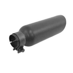 Go Rhino - Black Powder Coated Stainless Steel Exhaust Tip - Image 3