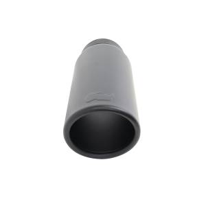 Go Rhino - Black Powder Coated Stainless Steel Exhaust Tip - Image 2